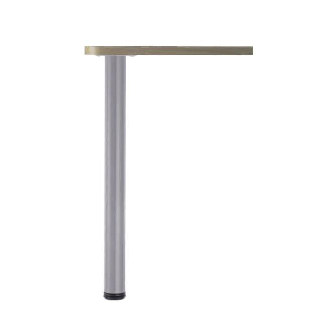 27-1/2" (700 mm) Adjustable Table Leg Gray